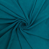 CERUTI AIRFLOW SLUB (150CM)(DEEP TEAL)