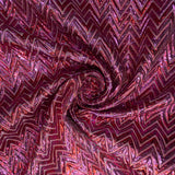 METALIC STRIPE BROCADE