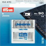 SEWING MACHINE NEEDLES JEANS 90-0/10