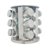 SPICE RACK 12PCS SILVER