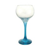 WINE GLASS BLUE