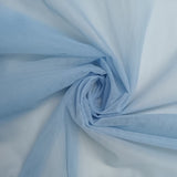 300CM QLTY TURKISH POLYESTER HAYAL TULLE - POWDER BLUE