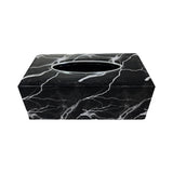 TISSUE BOX HOLDER BLACK AND WHITE