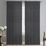 280CM PLAIN LINEN VOILE-DARK GREY