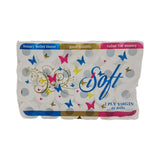 SOFT 2PLY VIRGIN TOILET ROLLS 48'S