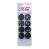 25MM ADHESIVE DOTS-BLACK