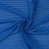 135CM PLEATED CHIFFON