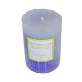 PERFUMED LIFE SCENTED CANDLE PURPLE MED