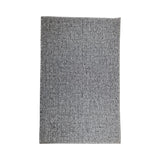 EMBOSSED BACKED CARPET 50X80 - LIGHT GREY