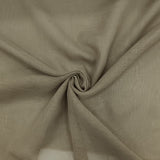 280CM PLAIN LINEN VOILE-TAUPE