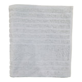 DANTELLA LIFESTYLE STRIPE BATH TOWEL LIGHT GREY