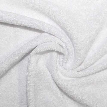 T/c Terry Towelling - White
