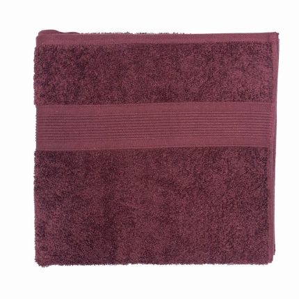 Amari Bath Towel 70x130-burgandy
