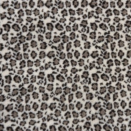 Sherpa Fur Print Leopard (ivory)