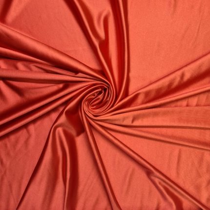 Ferragamo Satin (150cm)(red Orange)