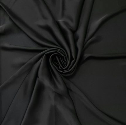 Silky Satin (150cm)(black)