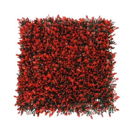 Artificial Garden Grass Red