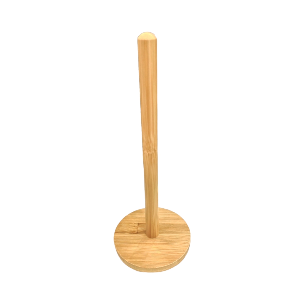 AC2D0003.jpg Round Bamboo Tissue Holder - Image 1