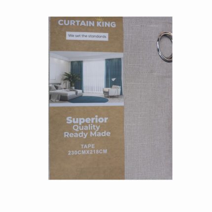 Apollo Slubbed Blockout 230x223 Eyelet - Beige