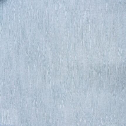 Textured Stripe Sheer Eyelet 500x220cm - Duck Egg