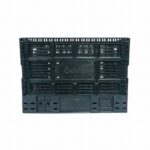 Otima Collapsible Dairy Crate Black