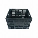 Otima Collapsible Dairy Crate Black - Image 2