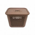 Otima 26 Litre Storage Basket Dark Brown - Image 2