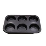 Jumbo Muffin Pan 6 Cup (618b)