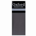 OXFORD 144 QUEEN FITTED SHEET - ROCK CHOC