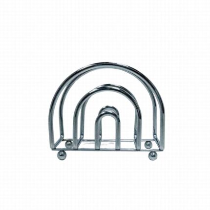 SERVIETTE HOLDER-SILVER