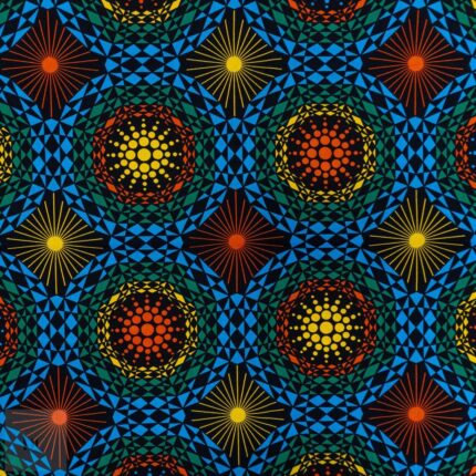 115CM 100% COTTON ANKARA  PRINTS