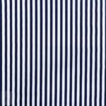 115CM PRINTED POLY COTTON STRIPES NAVY