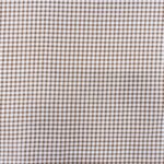 115CM PRINTED POLY COTTON CHECKS STONE