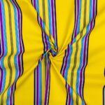 115CM PRINTED POLY COTTON VENDA VENDA YELLOW - Image 2