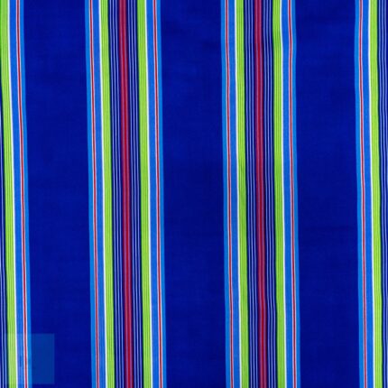 115CM PRINTED POLY COTTON VENDA ROYAL