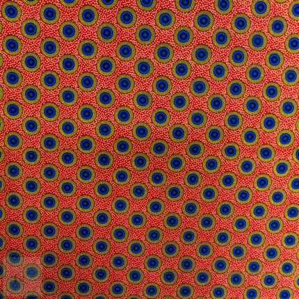 115CM PRINTED POLYESTER WAX