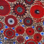 115CM PRINTED POLYESTER WAX