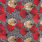 115CM PRINTED POLYESTER WAX