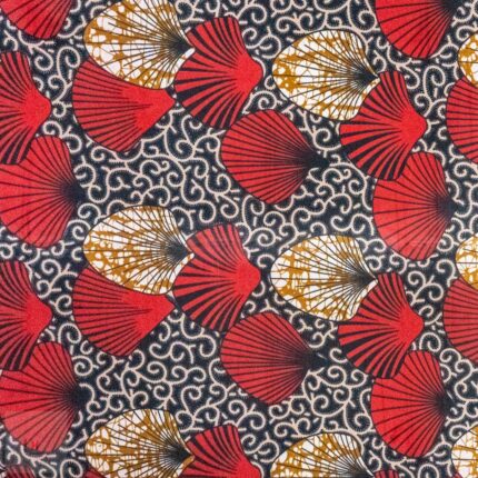 115CM PRINTED POLYESTER WAX