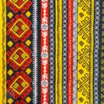 115CM PRINTED POLYESTER WAX