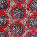 115CM PRINTED POLYESTER WAX