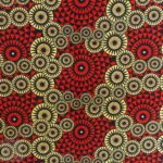 115CM PRINTED POLYESTER WAX