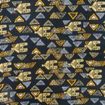 115CM PRINTED POLYESTER WAX