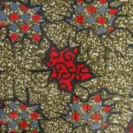 115CM PRINTED POLYESTER WAX