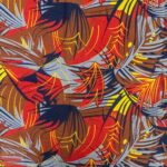 115CM PRINTED POLYESTER WAX