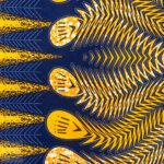 115CM PRINTED POLYESTER WAX