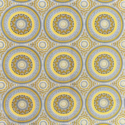 115CM PRINTED POLYESTER WAX