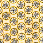 115CM PRINTED POLYESTER WAX