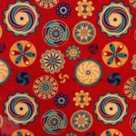 115CM PRINTED POLYESTER WAX - Image 2