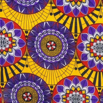 115CM PRINTED POLYESTER WAX